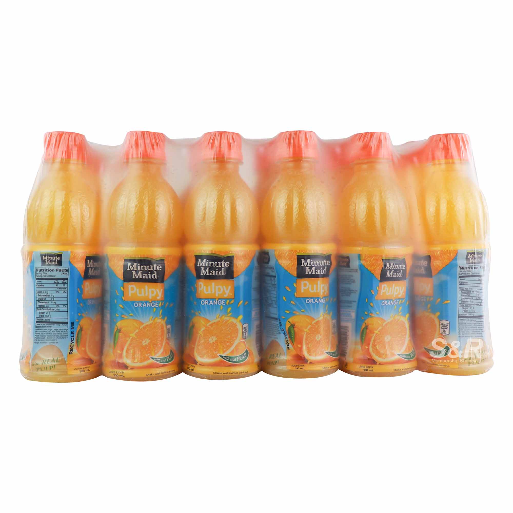 Minute Maid Pulpy Orange Juice 24pcs Minute Maid Pulpy Orange Juice 24pcs